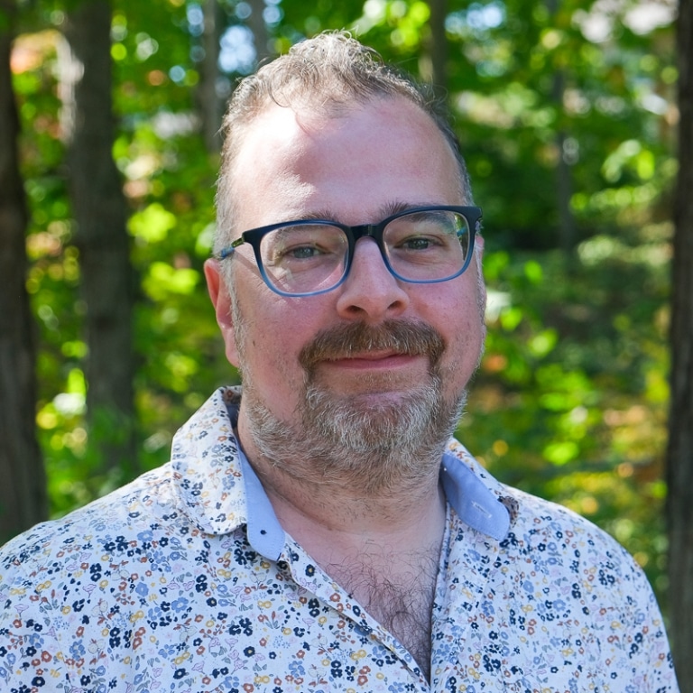 A headshot of Gabe Pollock.